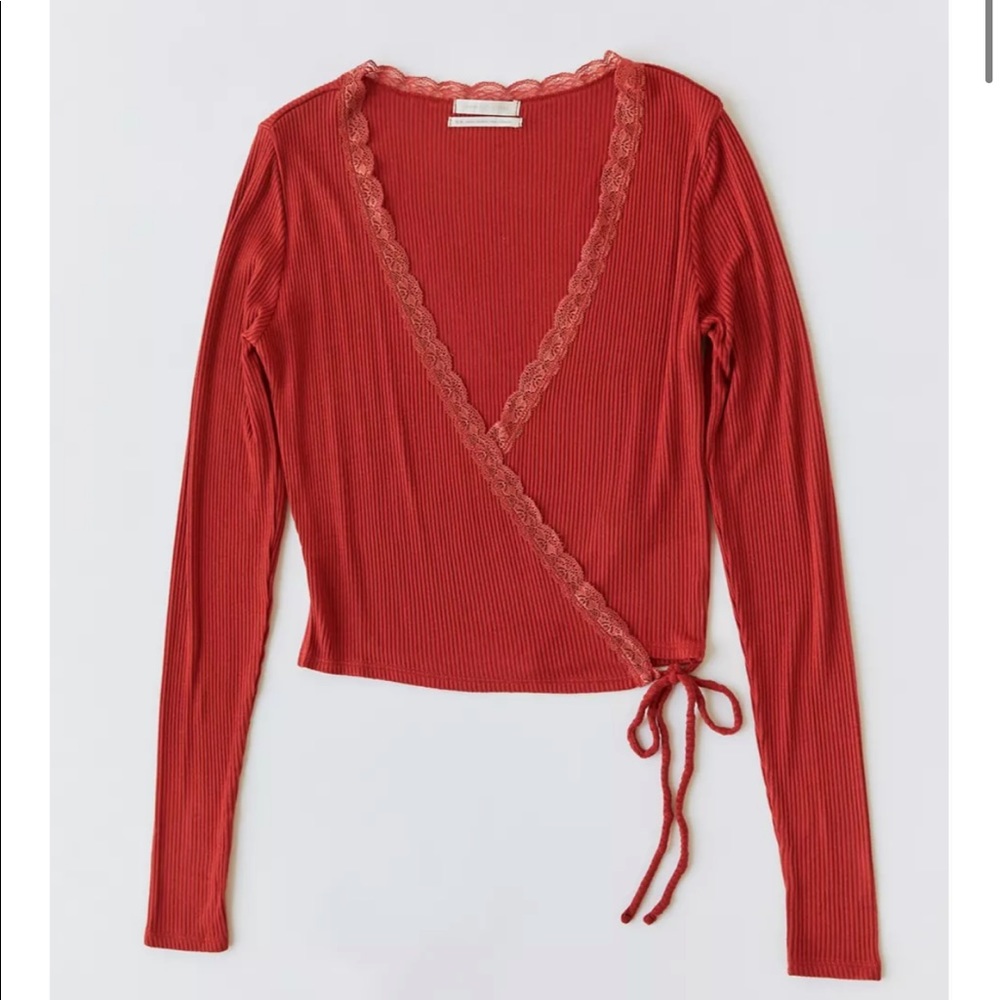 Urban Outfitters wrap shirt